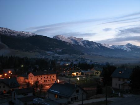 Lans en Vercors au crepuscule