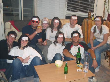 Une bande d'allum�s, soir�e raclette