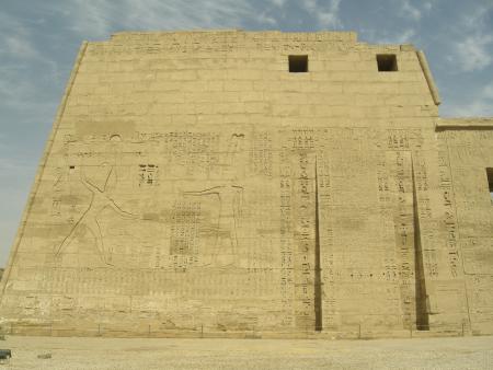 P�lone principal du teple de Rams�s 3